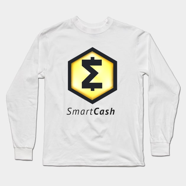 SmartCash (SMART) Long Sleeve T-Shirt by cryptogeek